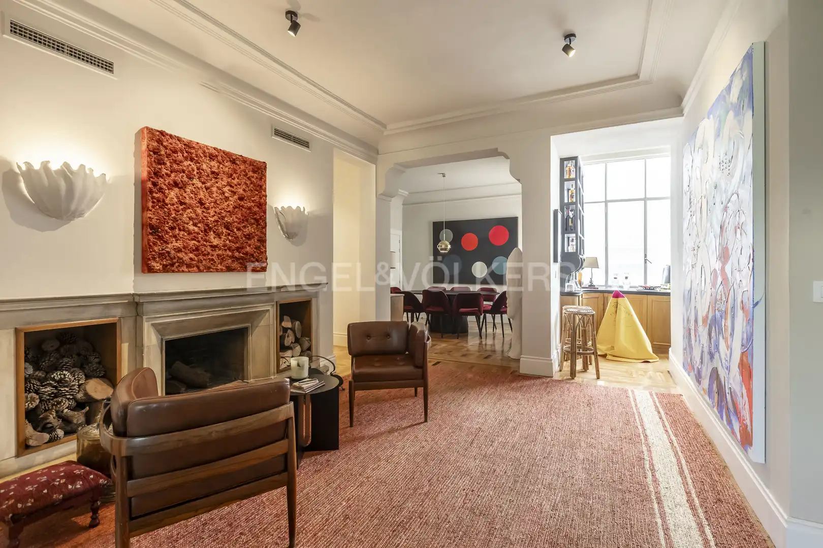 Sala de estar de Piso en venta en Madrid con Aire acondicionado, Calefacción y Parquet