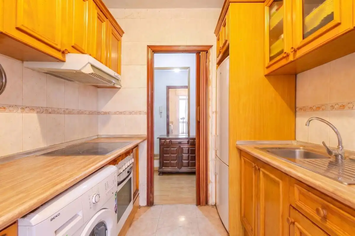 Kitchen of Flat for sale in Getafe  with Heating, Terrace and Balcony