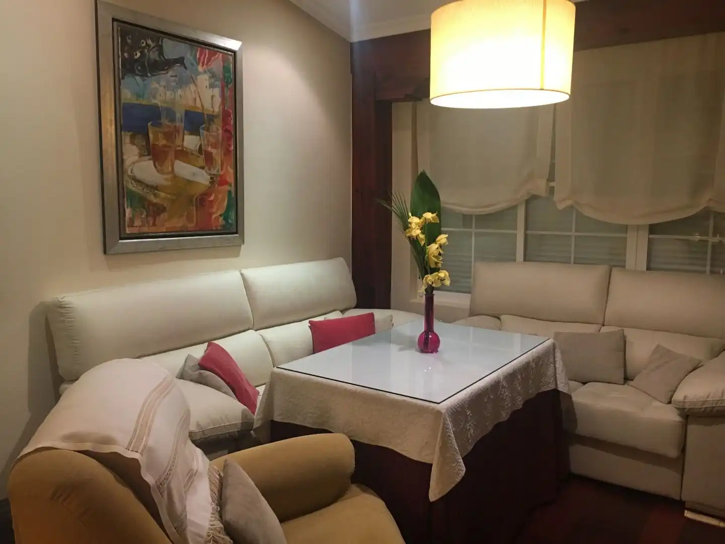 Dining room of Houses for sale in Alcázar de San Juan  with Air Conditioner, Heating and Private garden