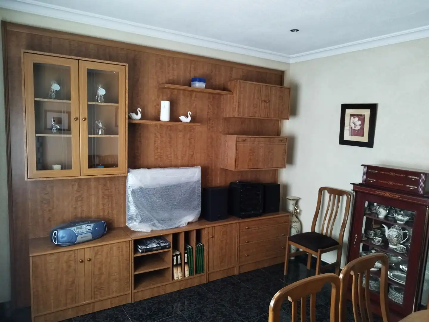 Sala d'estar de Casa o xalet en venda en  Murcia Capital amb Aire condicionat i Terrassa
