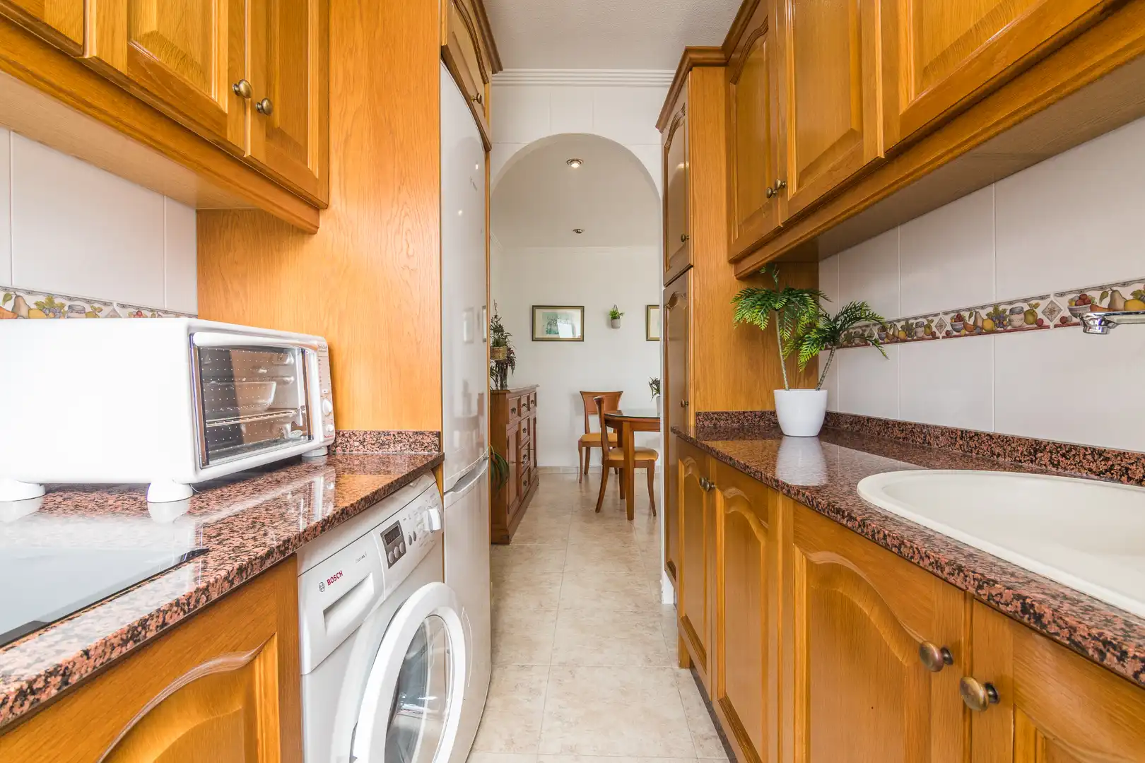 Kitchen of Flat for sale in Santa Pola  with Furnished