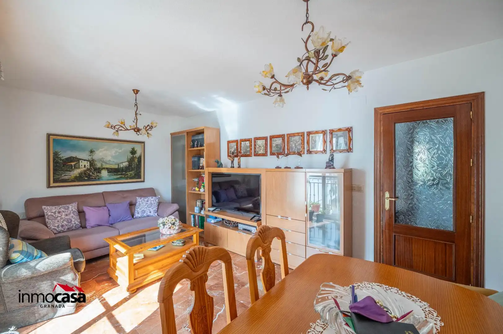 Sala d'estar de Pis en venda en Armilla amb Balcó