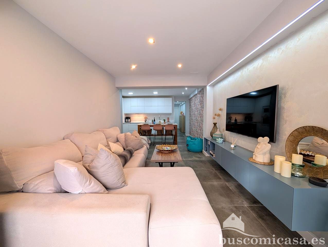 Sala d'estar de Pis en venda en Linares amb Aire condicionat, Traster i Balcó