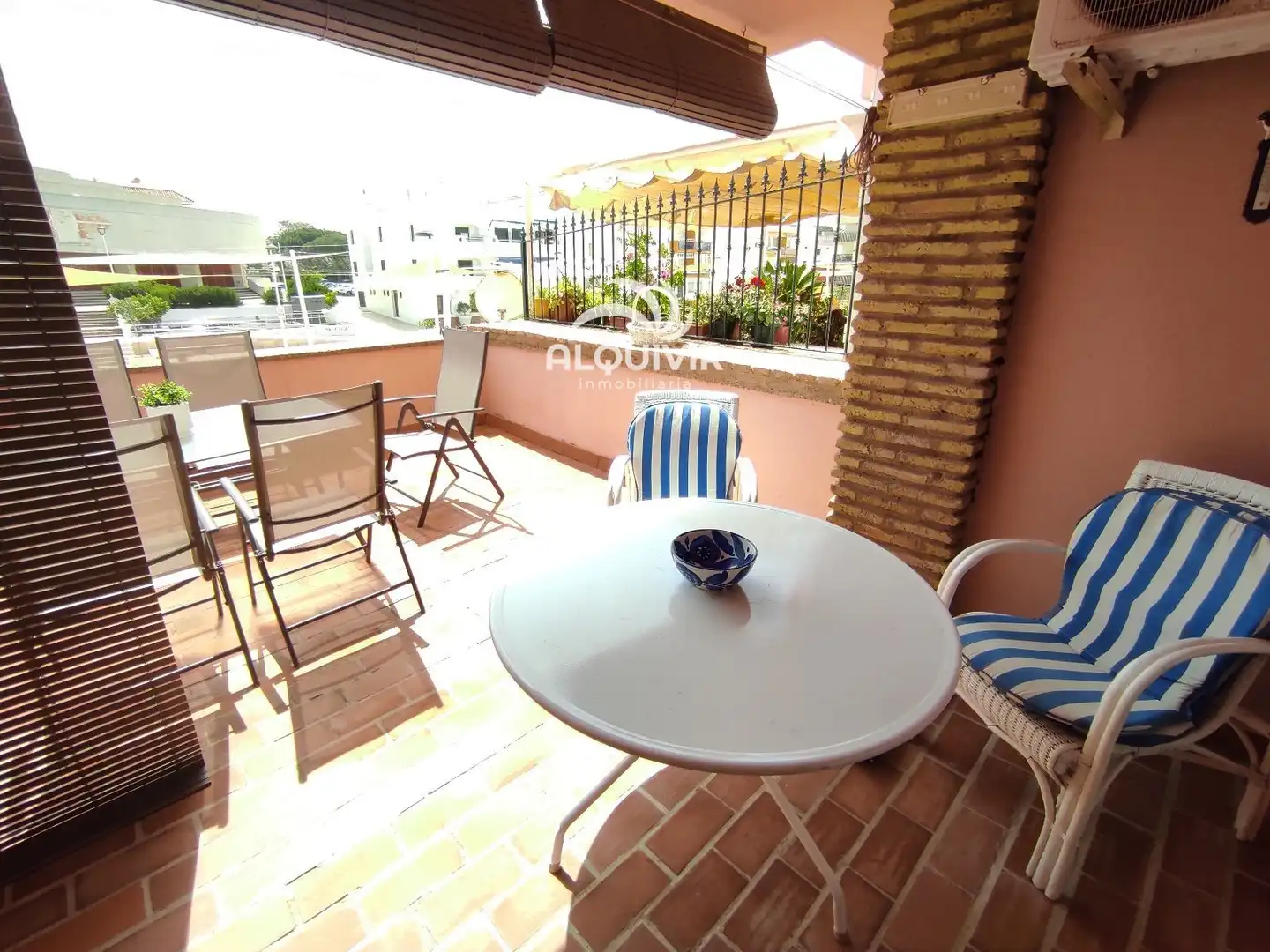 Terrace of Flat for rent in Almonte  with Air Conditioner, Terrace and Furnished