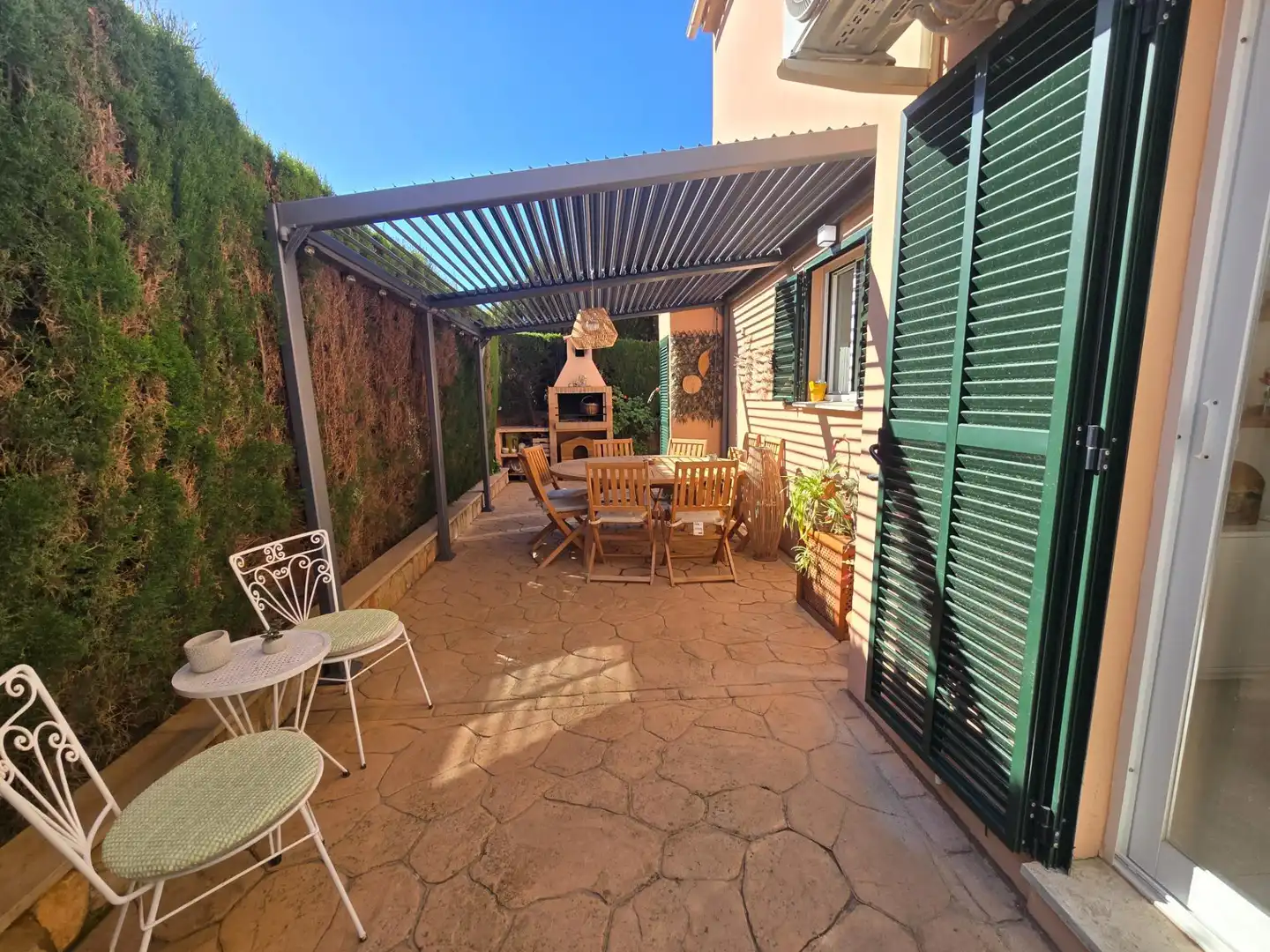 Terrassa de Casa adosada en venda en Llucmajor amb Aire condicionat, Calefacció i Jardí privat