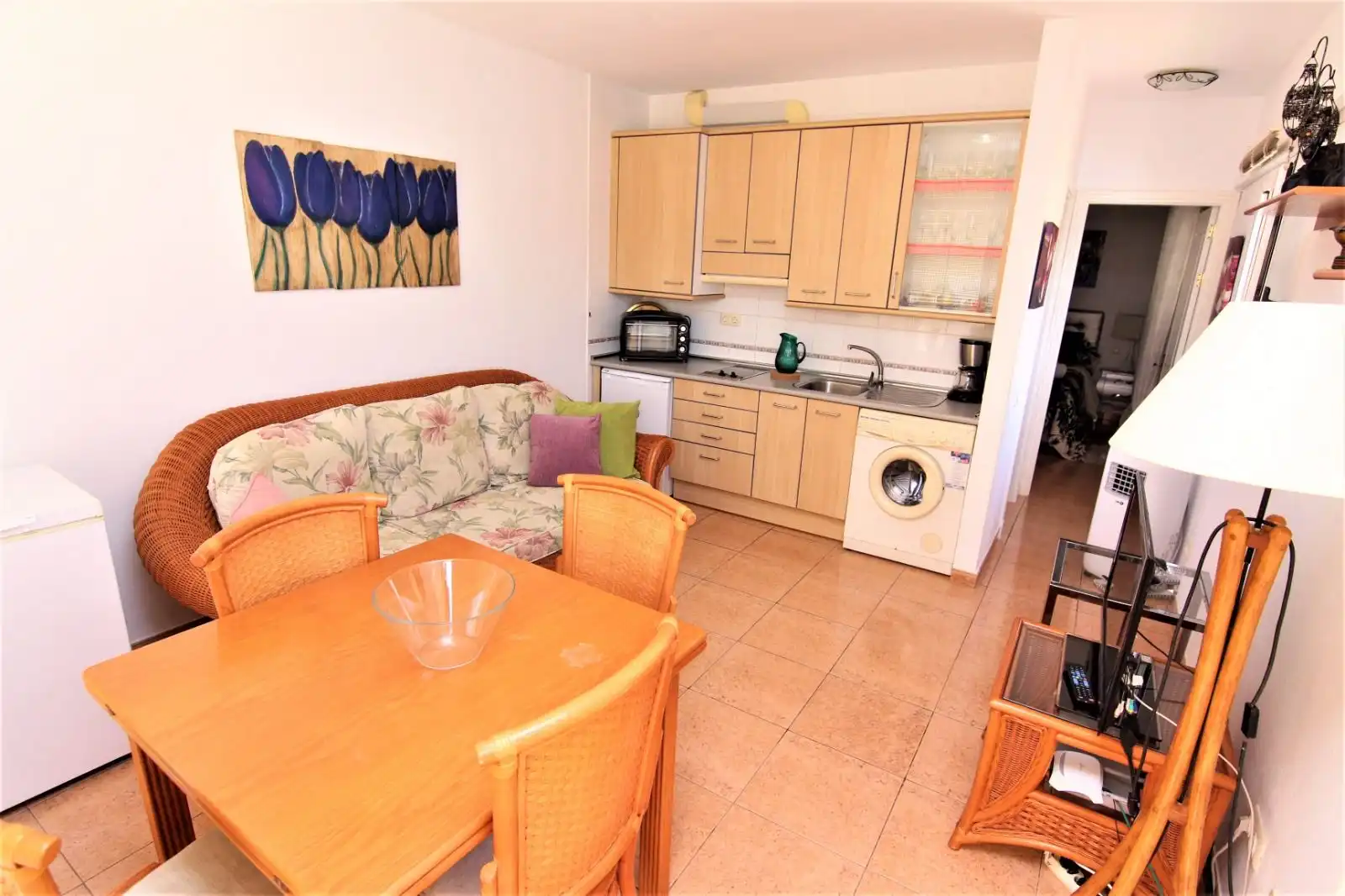 Cocina de Apartamento de alquiler en Mogán con Terraza y Piscina comunitaria