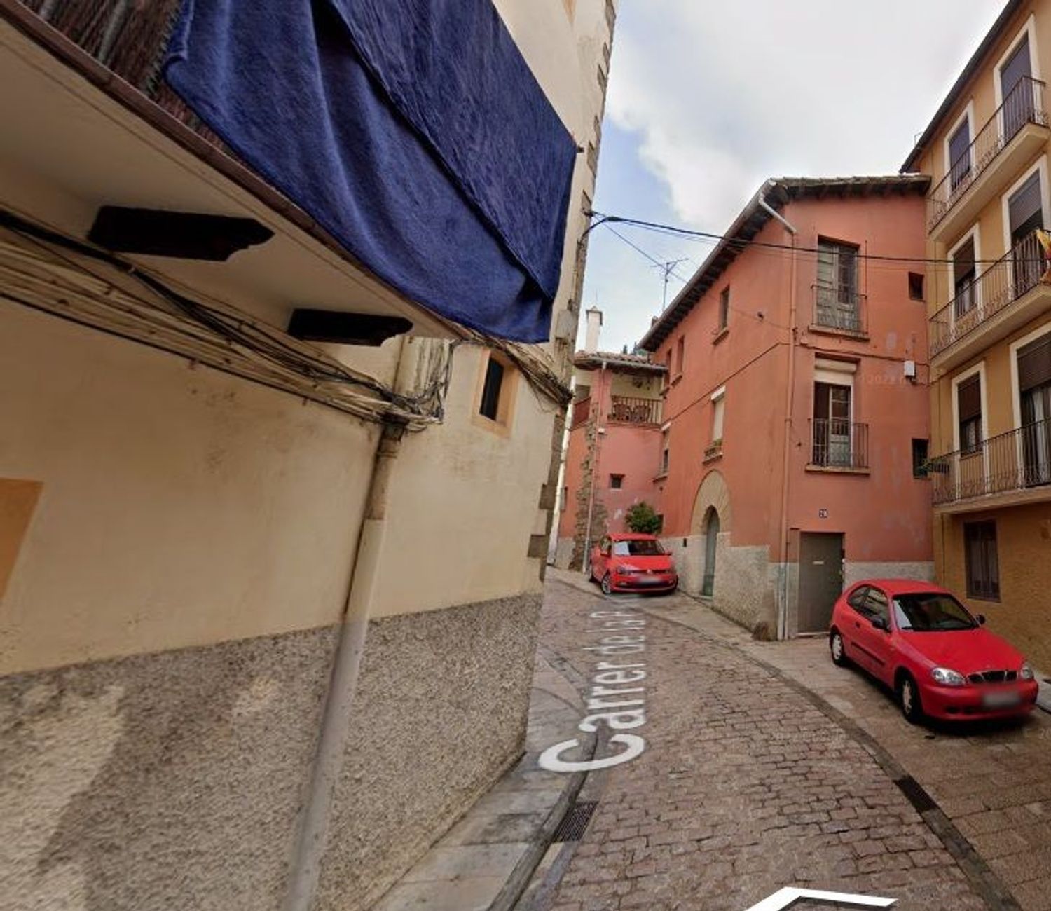 Vista exterior de Pis en venda en Berga