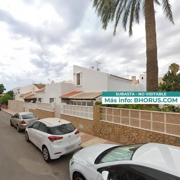 Vista exterior de Casa o chalet en venta en Roquetas de Mar con Piscina
