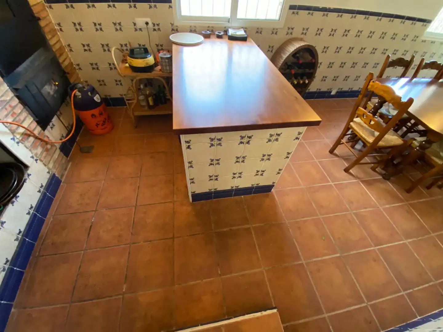 Cocina de Casa o chalet en venta en Salinas con Aire acondicionado, Jardín privado y Terraza