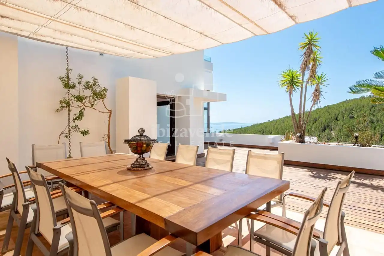 Terraza de Casa o chalet de alquiler en Eivissa con Aire acondicionado, Calefacción y Piscina
