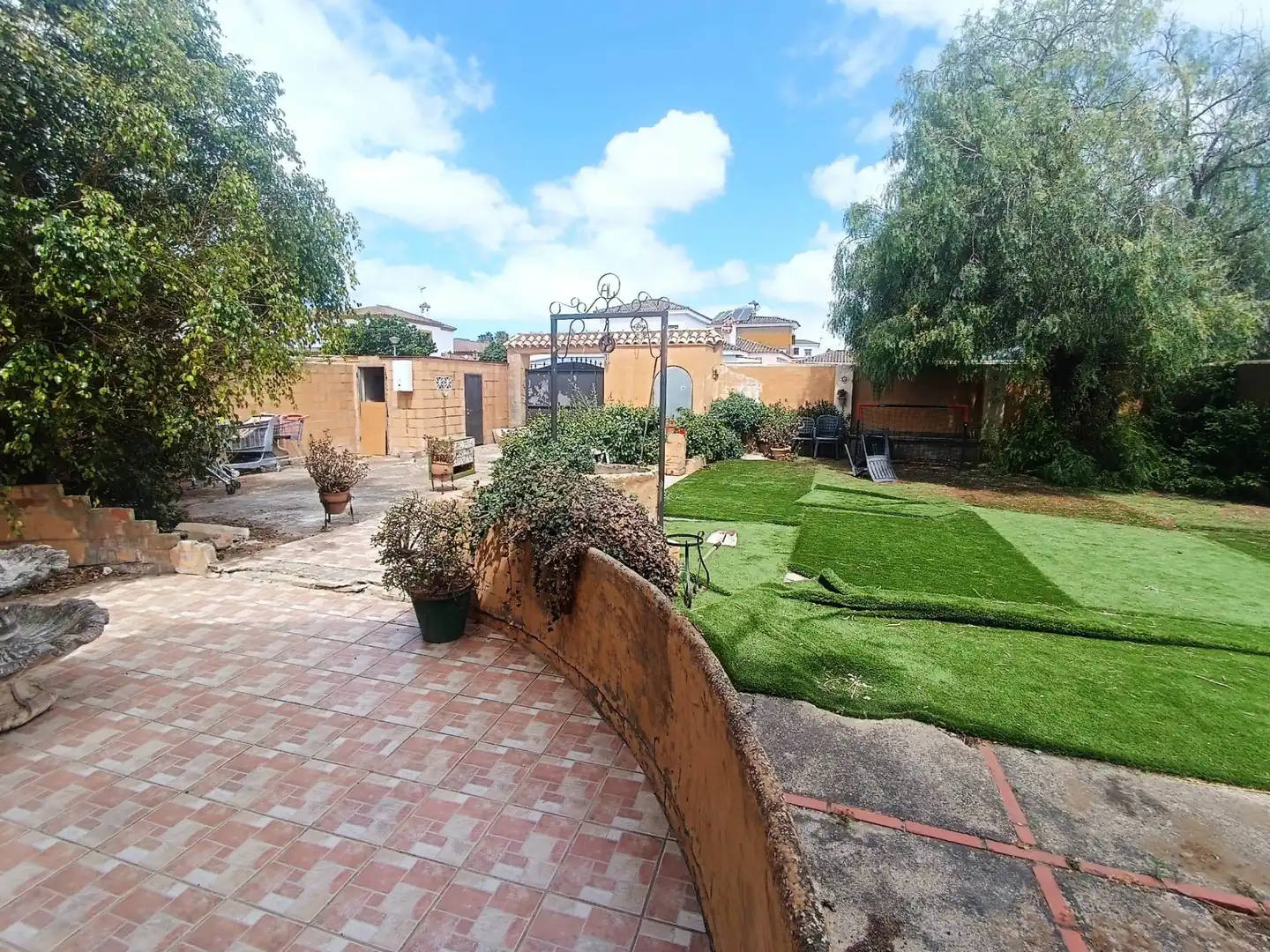 Jardí de Casa o xalet en venda en El Puerto de Santa María amb Aire condicionat, Jardí privat i Terrassa