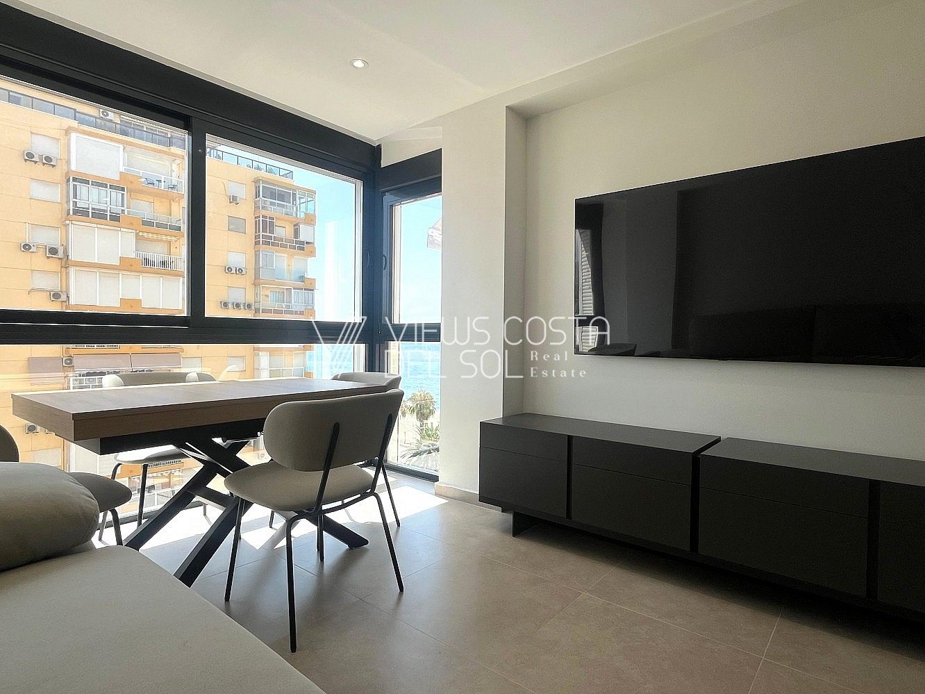 Living room of Apartment to rent in Algarrobo  with Swimming Pool, Furnished and Pets allowed