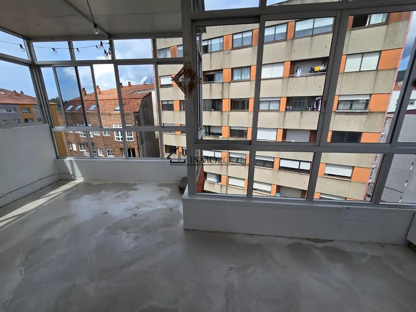 Balcony of Flat for rent in Pontevedra Capital   with Heating, Terrace and Oven