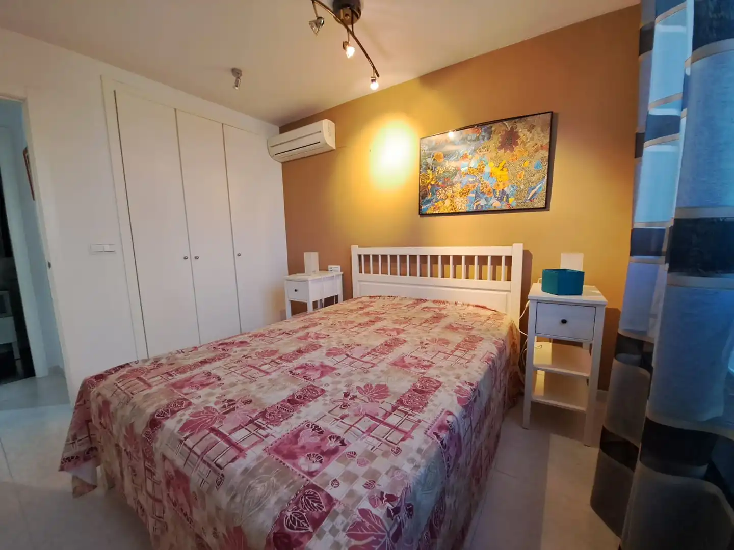 Dormitori de Apartament en venda en Moncofa amb Aire condicionat, Terrassa i Moblat