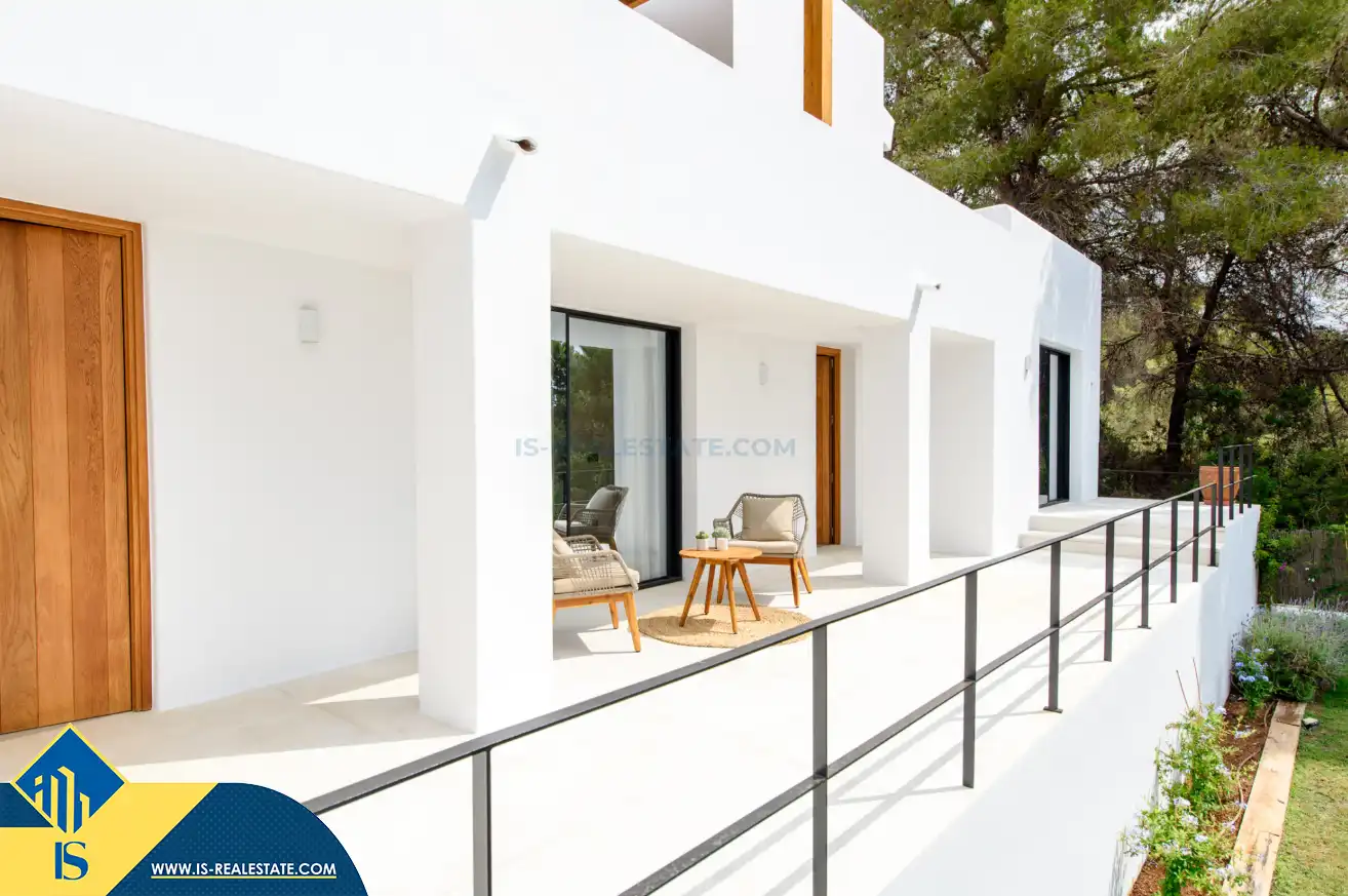 Vista exterior de Casa o chalet en venta en Sant Josep de sa Talaia con Aire acondicionado, Calefacción y Jardín privado
