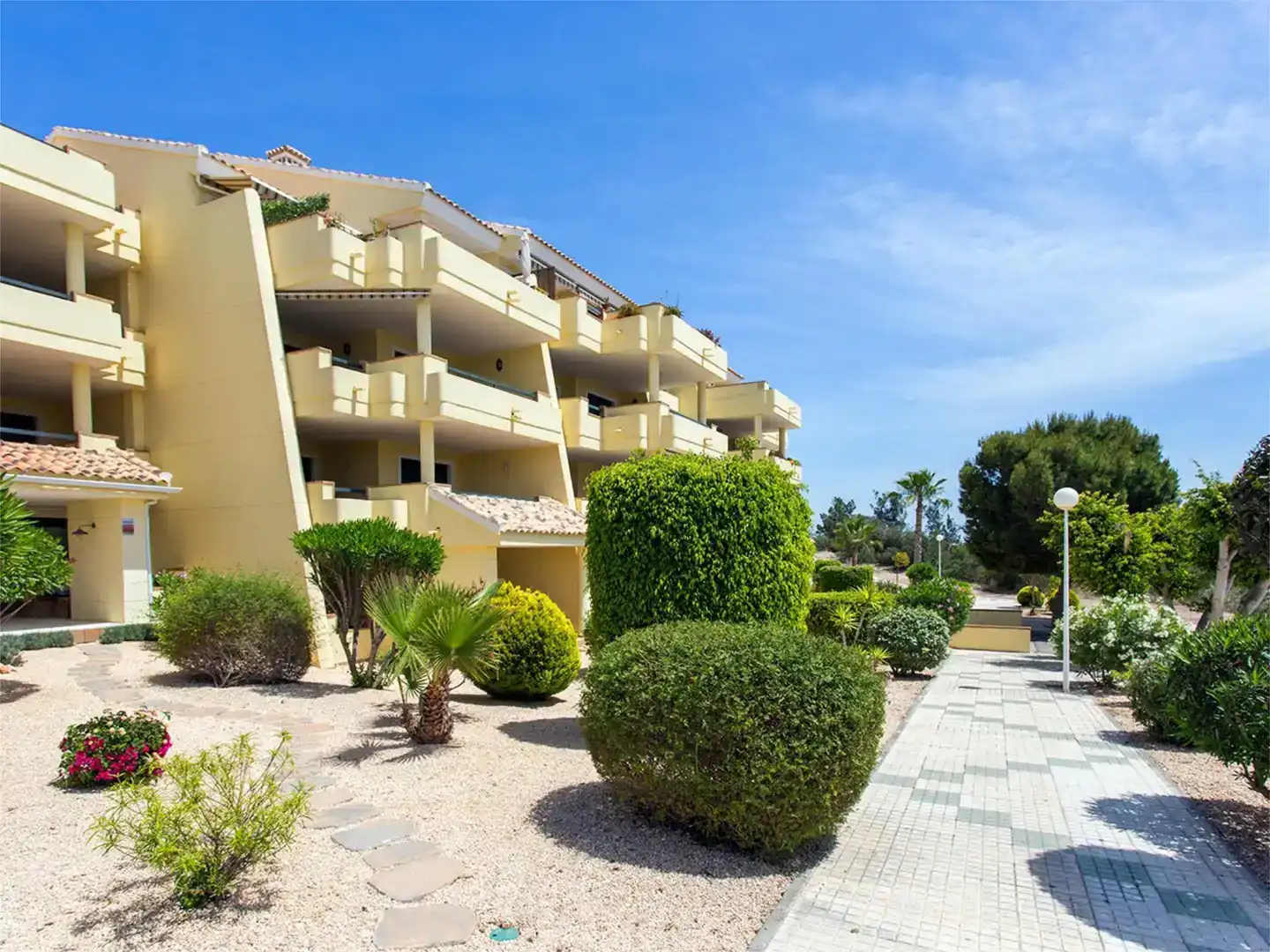 Exterior view of Flat for sale in Orihuela  with Air Conditioner and Swimming Pool