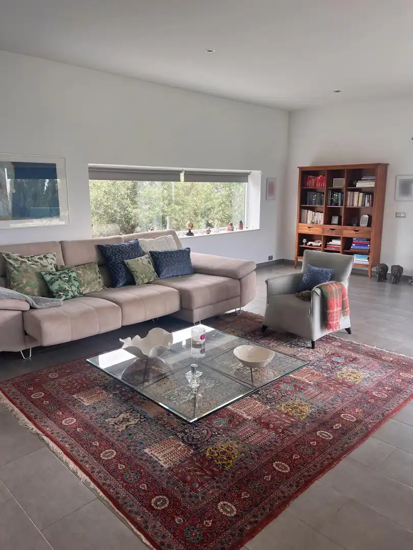 Sala d'estar de Casa o xalet en venda en Las Gabias amb Aire condicionat, Calefacció i Jardí privat