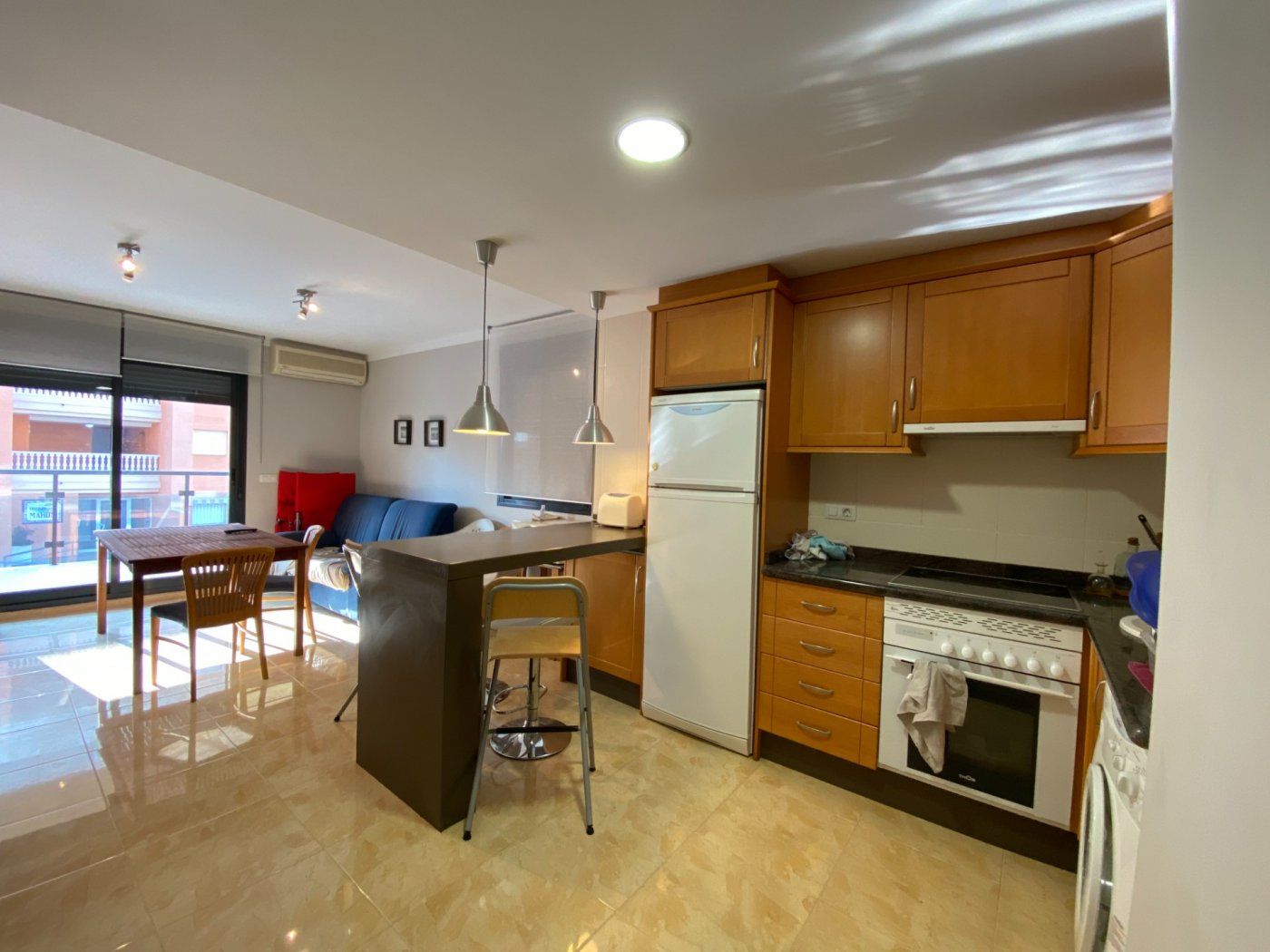 Kitchen of Apartment for sale in Moncofa  with Air Conditioner, Heating and Terrace