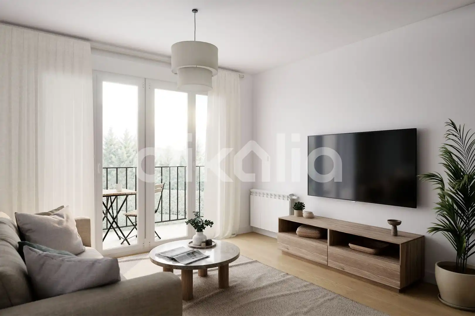 Living room of Flat for sale in Madrid  with Air Conditioner, Heating and Terrace
