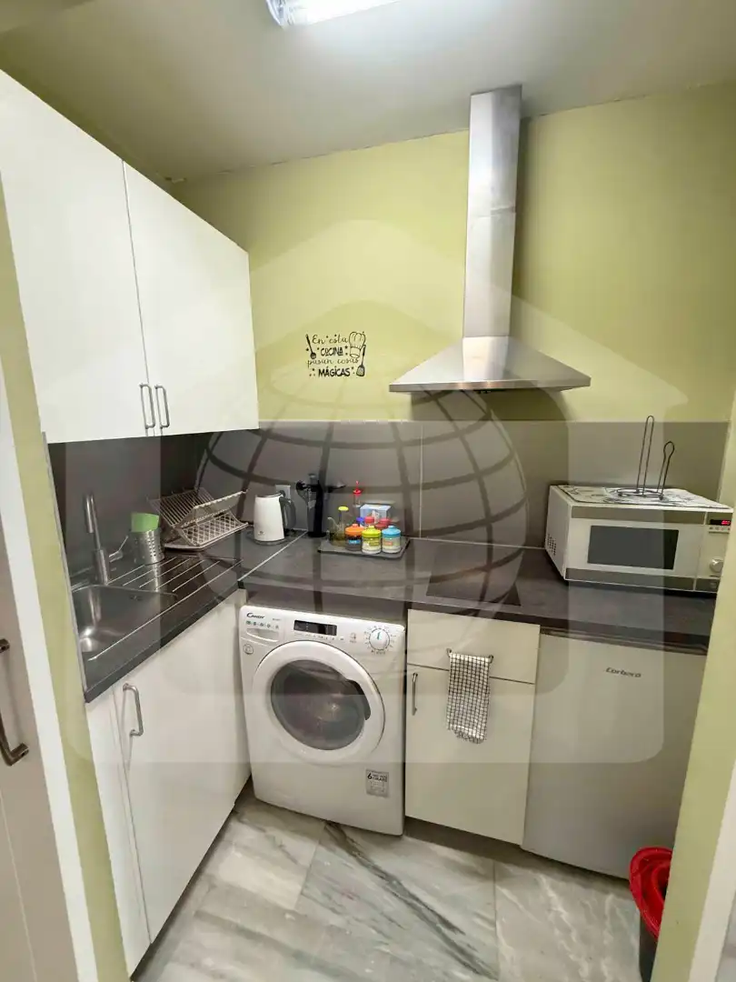 Cocina de Piso de alquiler en Málaga con Amueblado