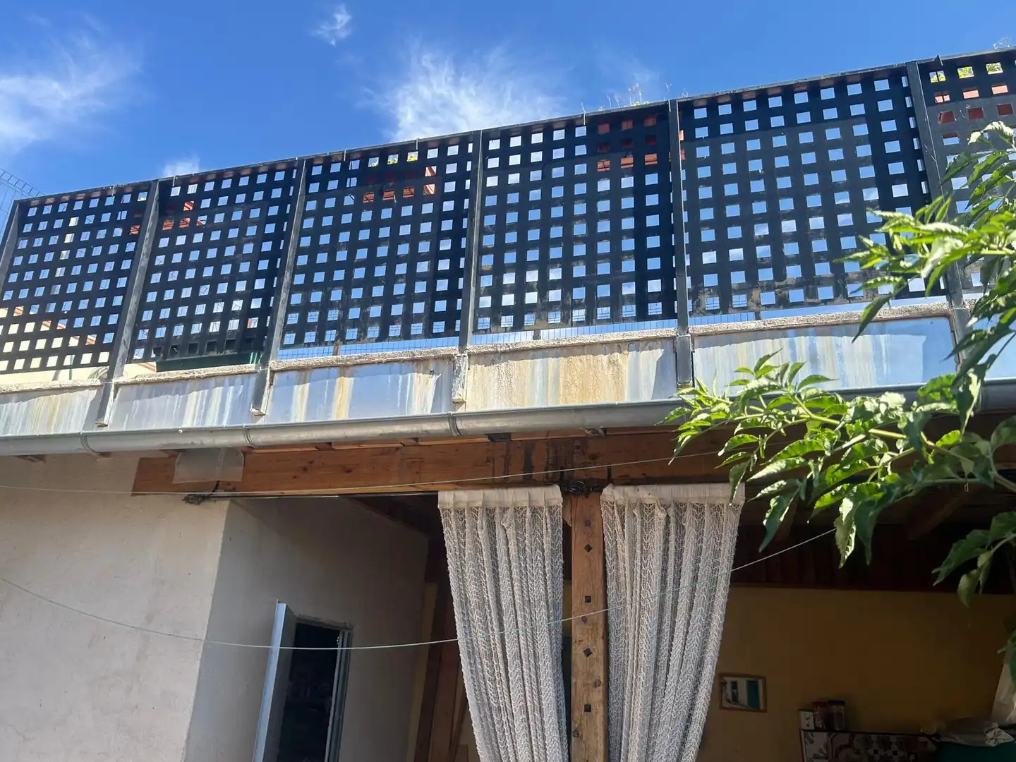 Vista exterior de Casa o chalet en venta en San Cristóbal de la Vega con Amueblado