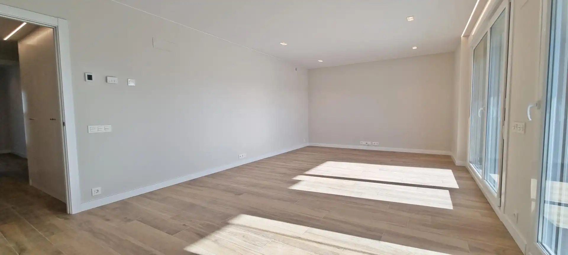 Sala de estar de Piso en venta en Cuarte de Huerva con Aire acondicionado, Calefacción y Jardín privado