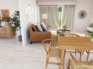 Sala d'estar de Casa o xalet en venda en Urduliz amb Calefacció, Jardí privat i Terrassa