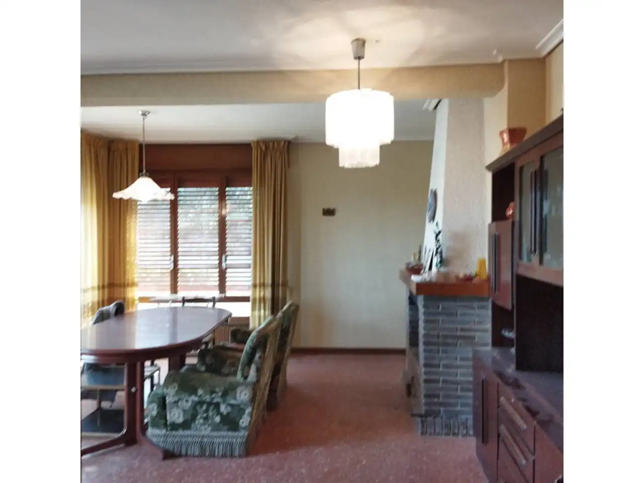 Esszimmer von Haus oder Chalet zum Verkauf in Lardero mit Heizung und Privatgarten