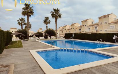 Swimming pool of Single-family semi-detached for sale in Santa Pola  with Air Conditioner, Terrace and Furnished