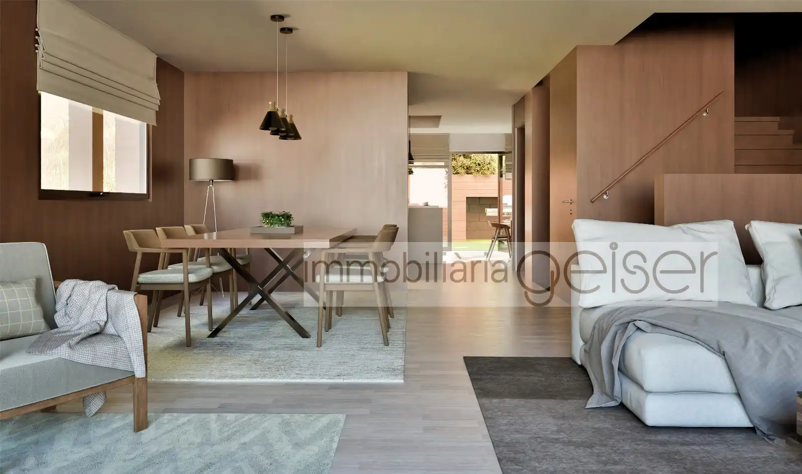 Sala de estar de Casa adosada en venta en Ordino con Calefacción, Jardín privado y Balcón