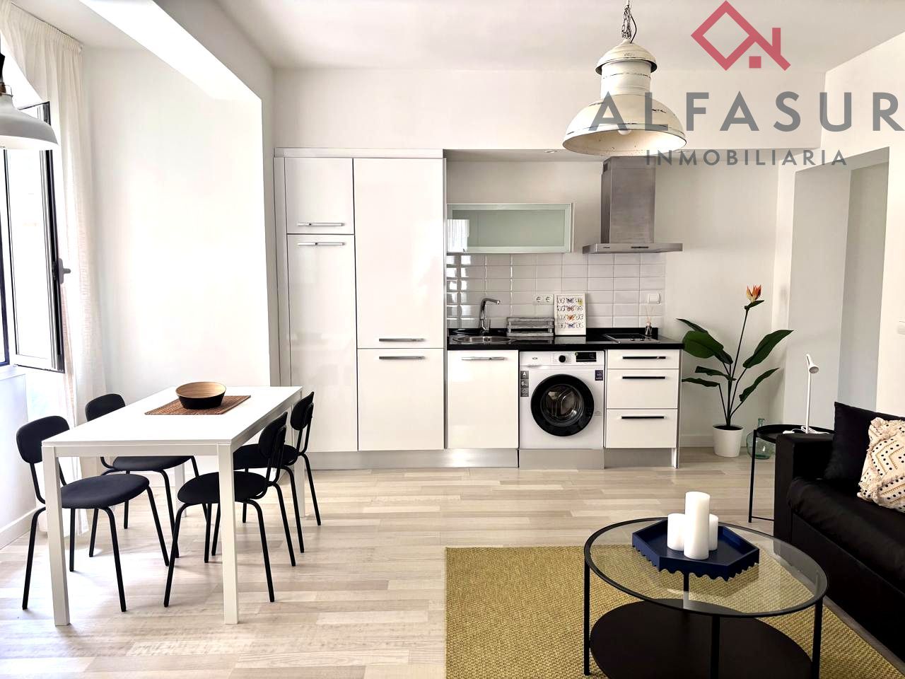 Kitchen of Flat to rent in Málaga Capital  with Air Conditioner and Furnished