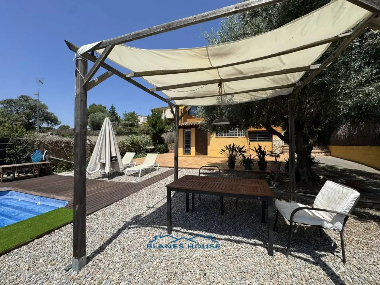 Terrassa de Casa o xalet en venda en Tordera amb Aire condicionat, Jardí privat i Terrassa