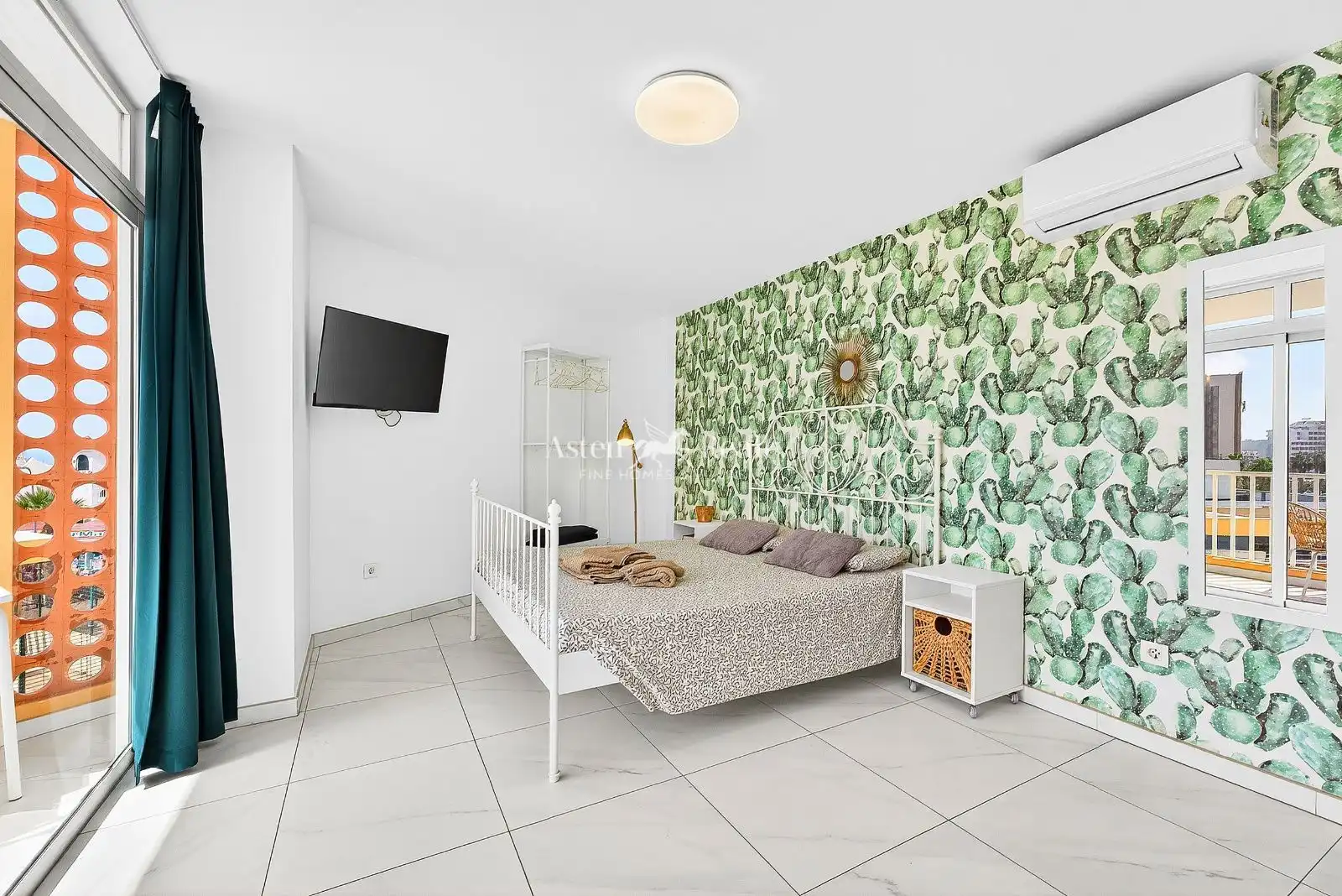 Bedroom of Apartments for sale in Arona  with Air Conditioner, Heating and Terrace