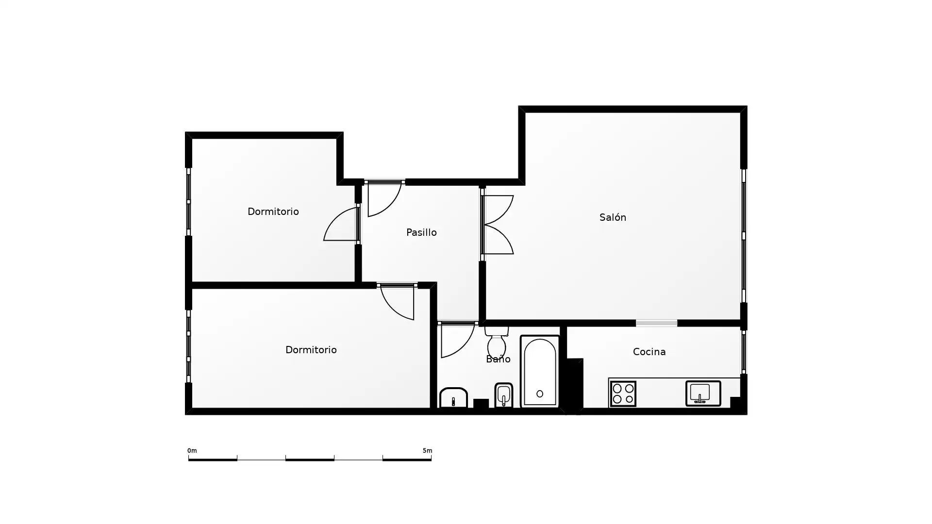 Wohnung zum Verkauf in Biescas mit Heizung, Parkett und Abstellraum