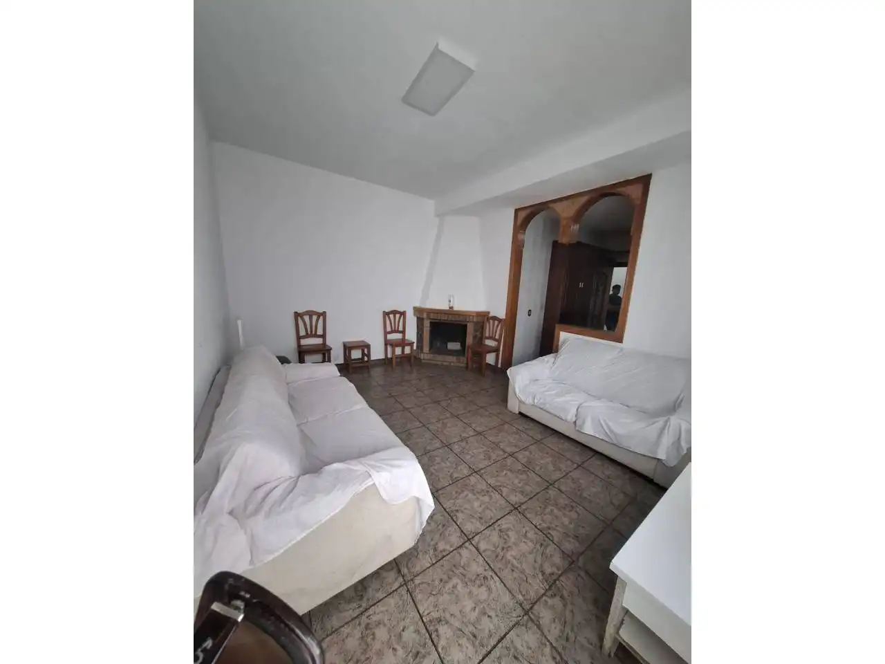 Sala de estar de Casa adosada en venta en Roquetas de Mar con Aire acondicionado y Terraza
