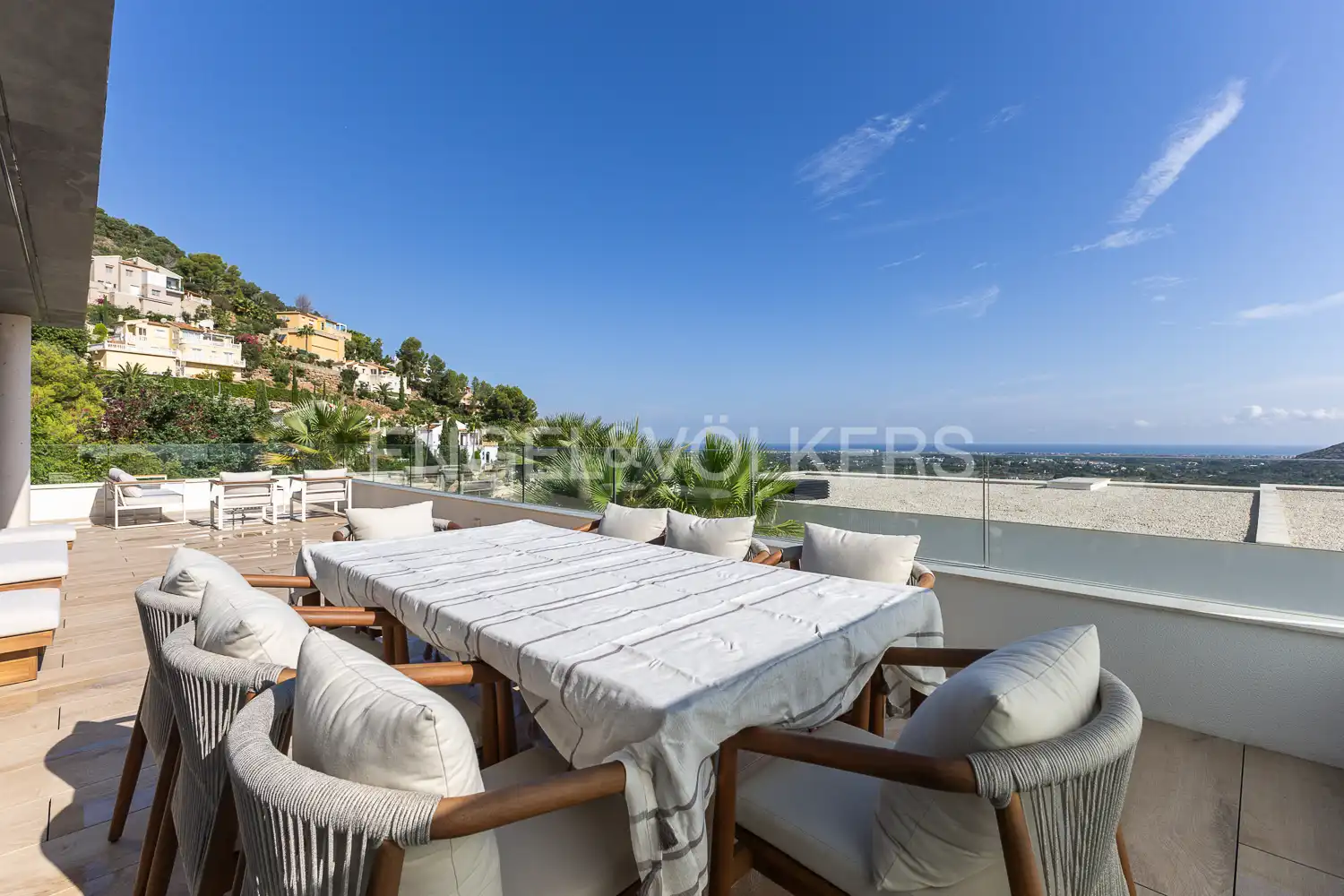 Terrace of Apartments for rent in Pedreguer  with Air Conditioner, Heating and Terrace