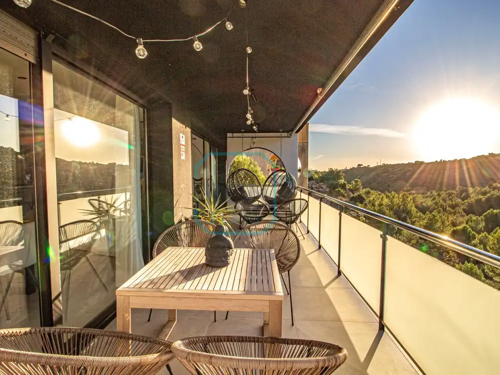 Terrasse von Haus oder Chalet zum Verkauf in Calafell mit Klimaanlage, Schwimmbad und Balkon