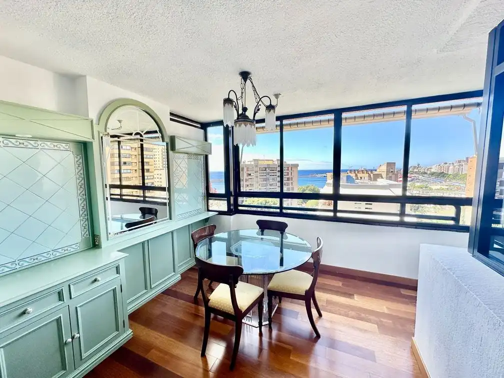 Comedor de Piso de alquiler en Santa Cruz de Tenerife con Terraza y Amueblado