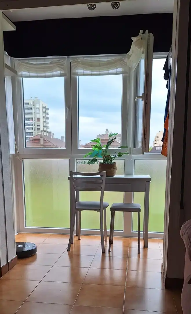 Balcony of Study for rent in Laredo  with Heating and Furnished
