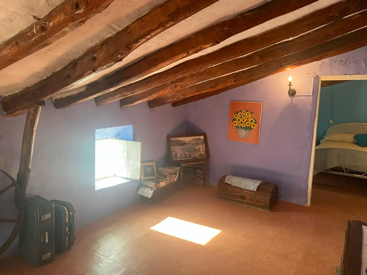 Sala de estar de Finca rústica en venta en Torre los Negros