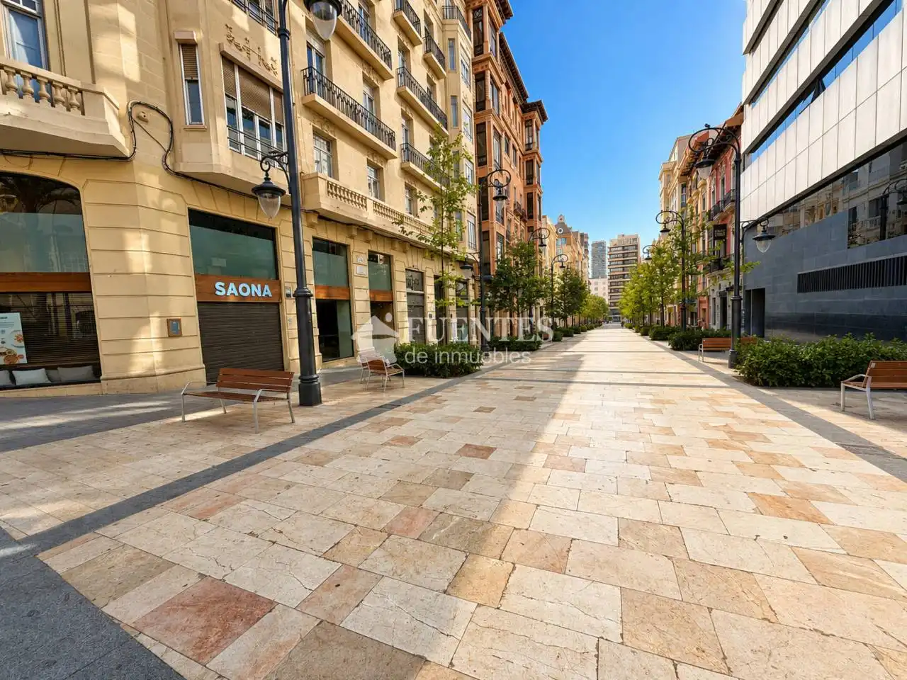 Vista exterior de Pis en venda en Alicante / Alacant amb Aire condicionat, Terrassa i Moblat