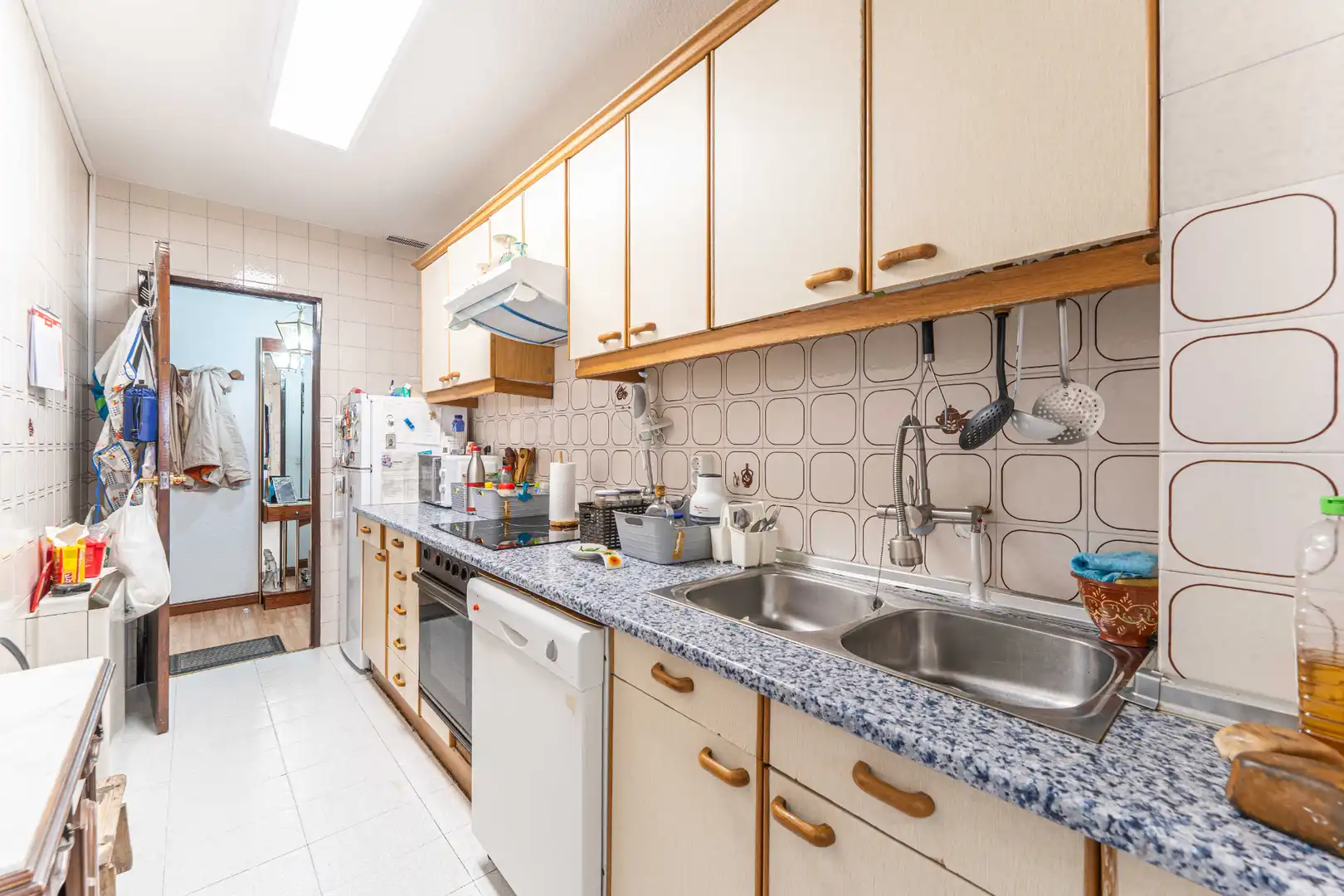 Cocina de Piso en venta en Humanes de Madrid con Terraza, Amueblado y Horno