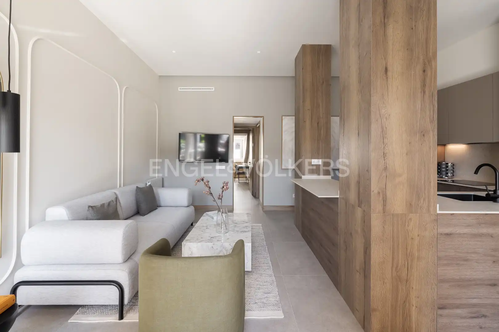 Sala d'estar de Pis en venda en Madrid amb Aire condicionat, Calefacció i Terrassa