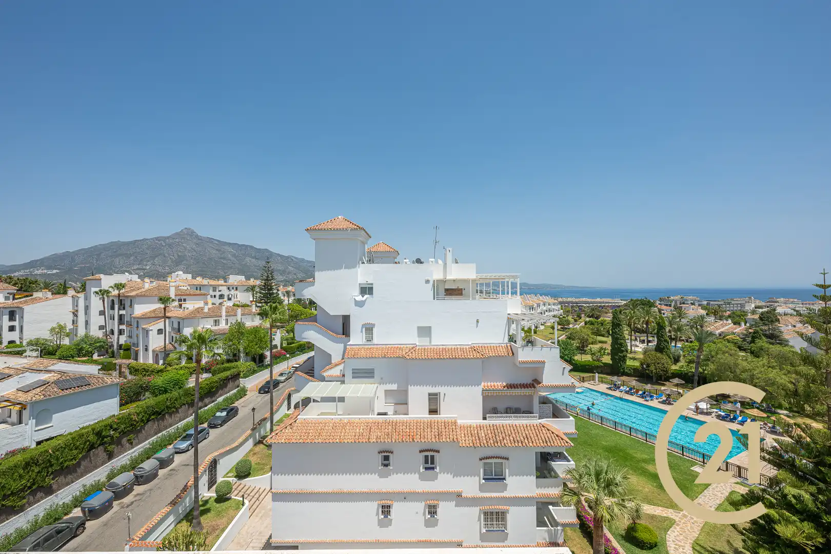 Vista exterior de Planta baja en venta en Marbella con Aire acondicionado, Terraza y Amueblado