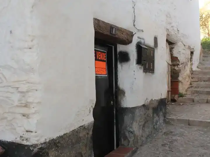Vista exterior de Casa adosada en venda en Alquife