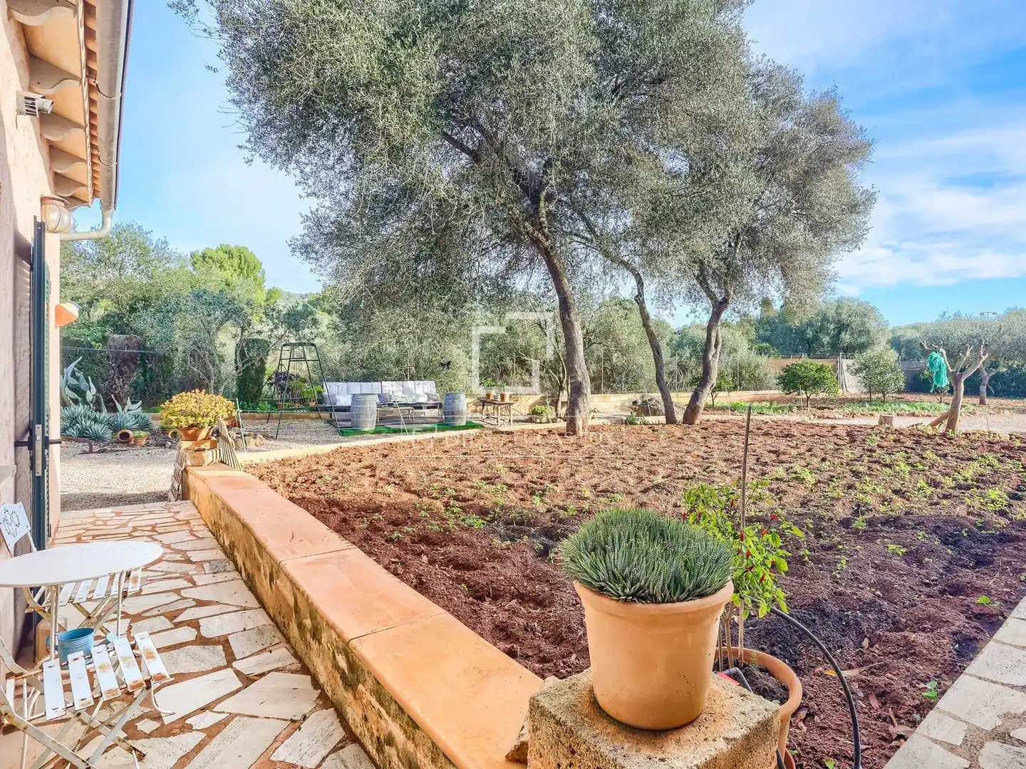 Jardín de Casa o chalet en venta en  Palma de Mallorca con Aire acondicionado, Calefacción y Jardín privado