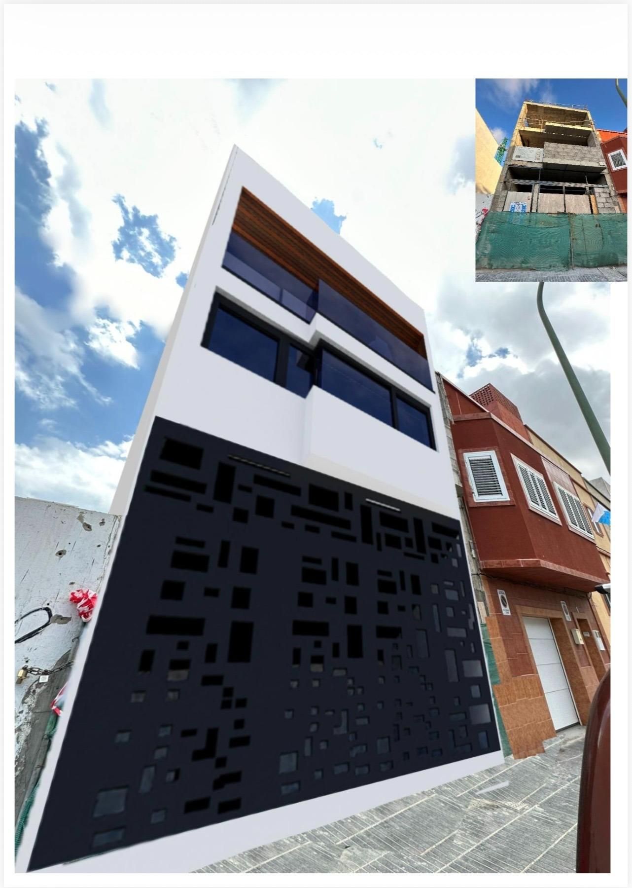 Vista exterior de Casa o xalet en venda en Las Palmas de Gran Canaria amb Aire condicionat, Terrassa i Traster