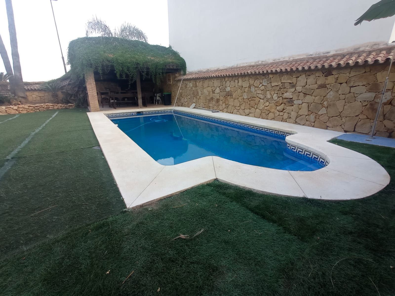 Swimming pool of House or chalet for sale in Mijas  with Air Conditioner, Private garden and Terrace