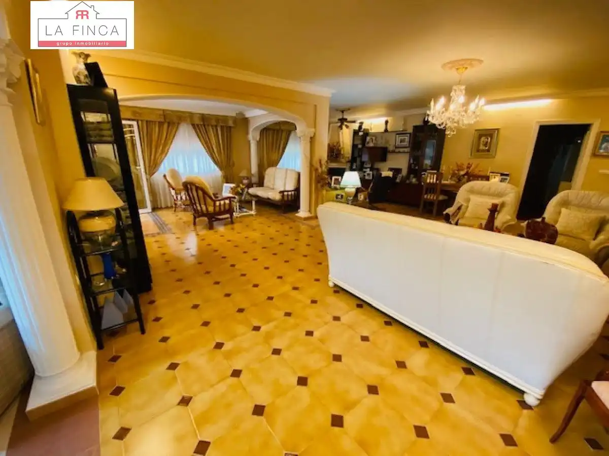 Living room of Houses for sale in Málaga  with Private garden, Terrace and Storage room