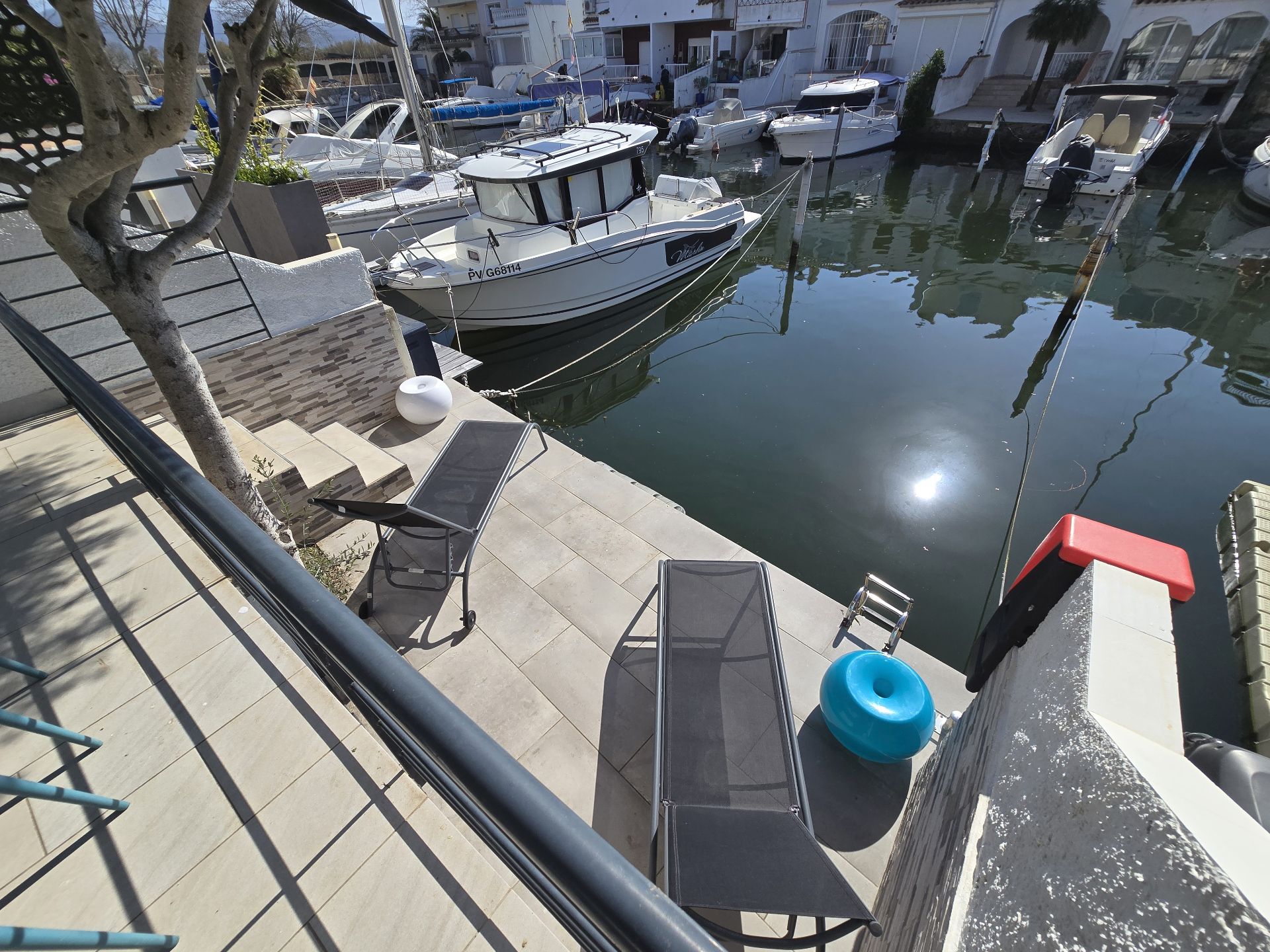 Terrassa de Casa adosada en venda en Empuriabrava amb Aire condicionat, Terrassa i Balcó